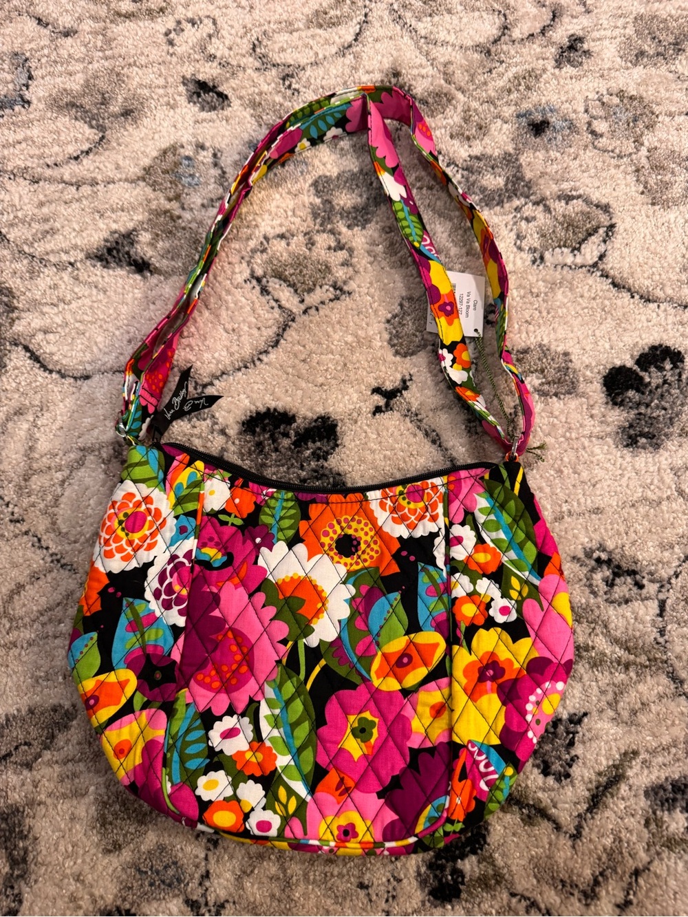 NWT Vera Bradley Crossbody Shoulder Clare Purse in Va Va Bloom - Picture 2 of 4